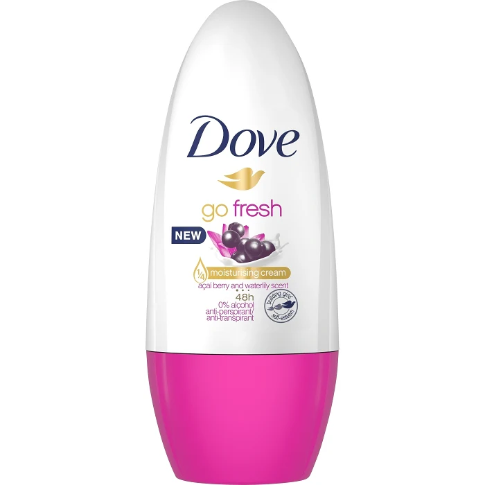 Antiperspirant Roll-on Acai & Water Lily 50ml Dove