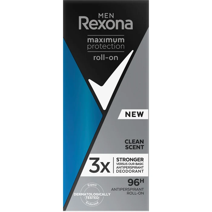 Antiperspirant Roll-on Clean Scent 50ml Rexona