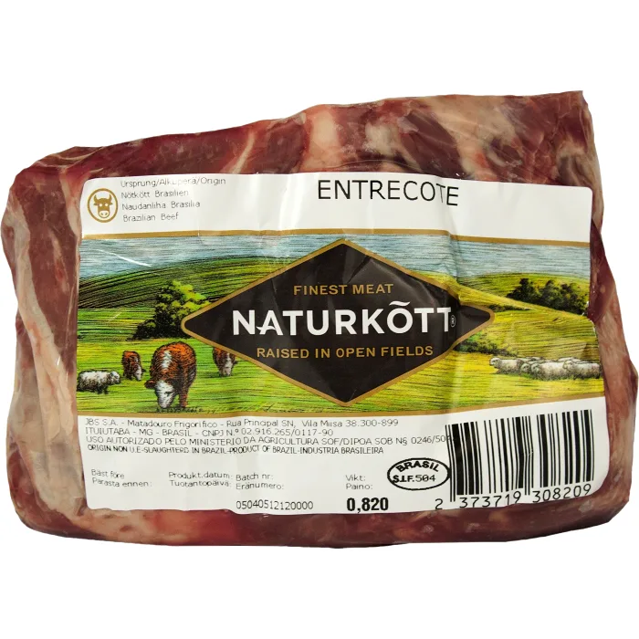 Entrecôte i bit ca 1kg Naturkött