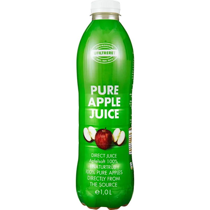 Äppeljuice Färskpressad 1l Pure