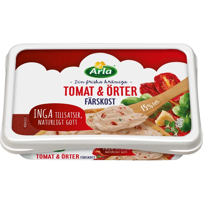 Färskost Tomat & Örter 150g Arla