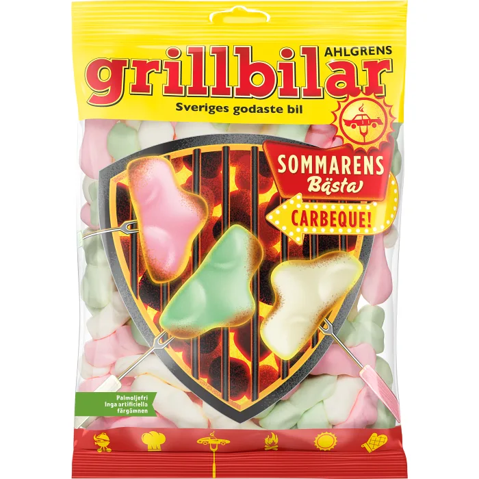 Grillbilar 250g Ahlgrens Bilar