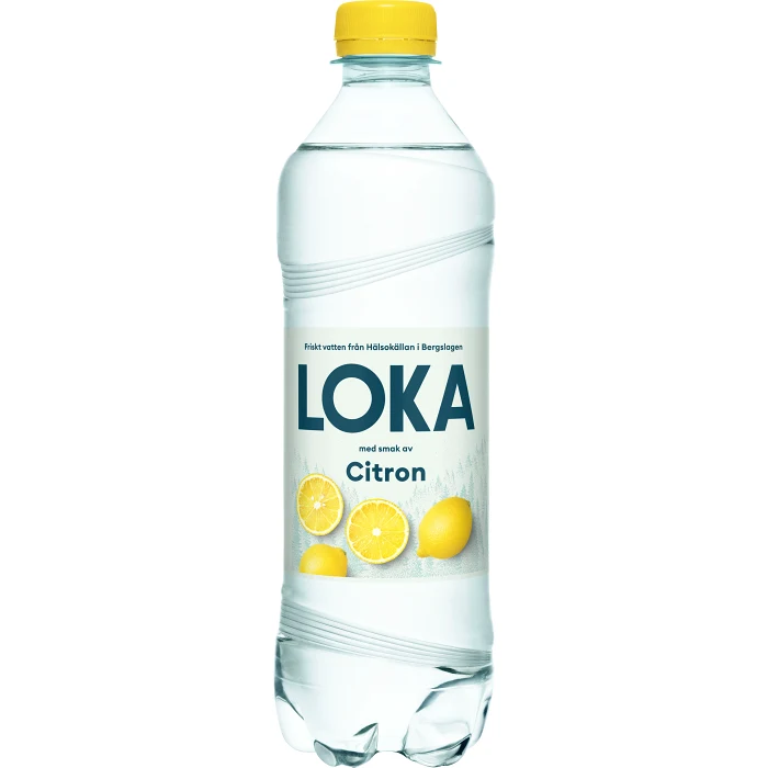 Vatten Kolsyrad Citron 50cl Loka