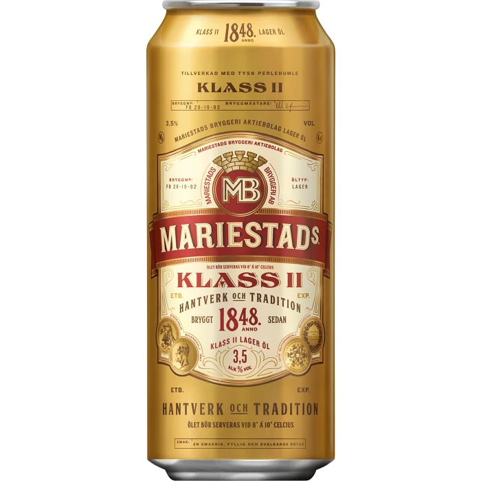 Öl 3,5% 50cl Mariestads 