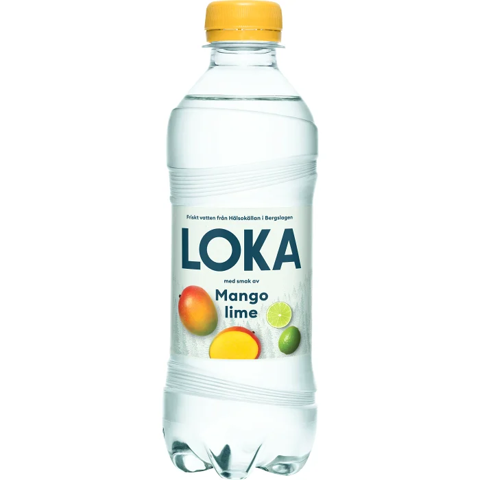 Vatten Kolsyrat Mango Lime 33cl Loka