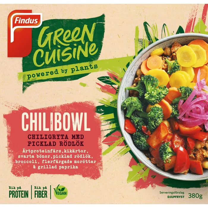 Chiligryta Picklad Rödlök Vegan 380g Green Cuisine