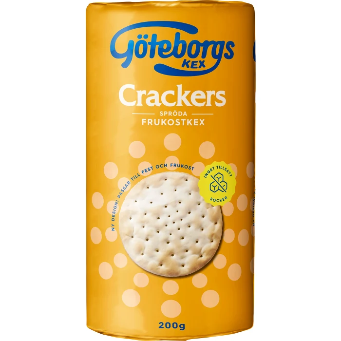 Frukost Crackers 200g Göteborgs kex
