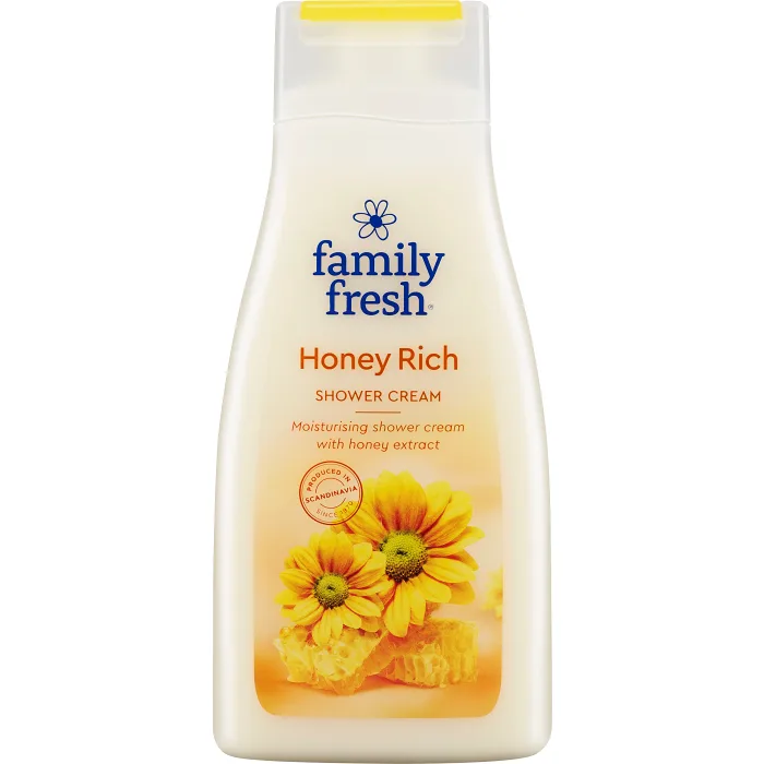 Duschtvål Honey rich 500ml Family Fresh