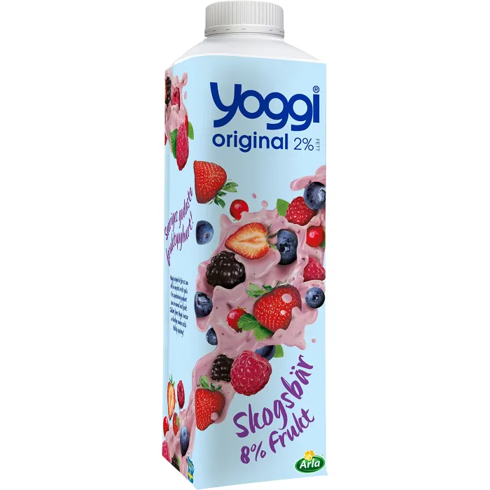 Yoghurt Original Skogsbär 2% 1000g Yoggi®
