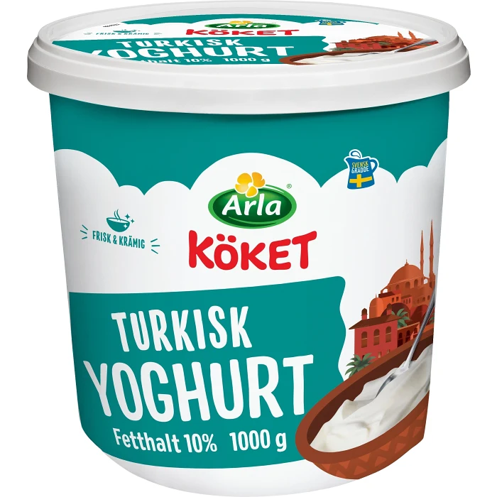 Turkisk yoghurt 10% 1000g Arla Köket®