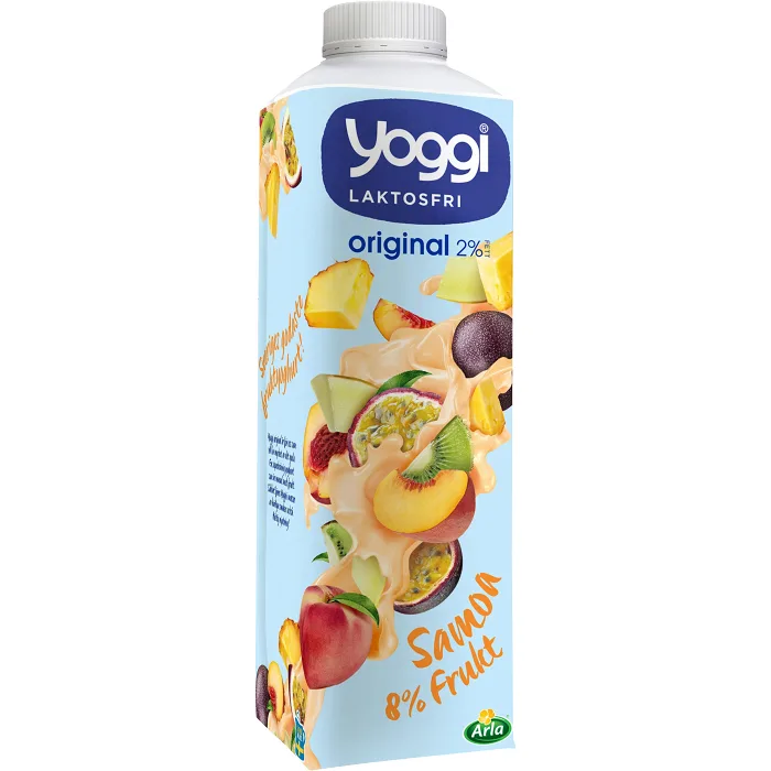 Yoghurt Original Samoa 2% Laktosfri 1000g Yoggi®