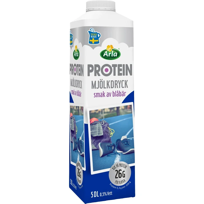 Protein Mjölkdryck Blåbär 5dl Arla®