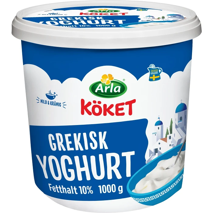 Grekisk yoghurt 10% 1000g Arla Köket®