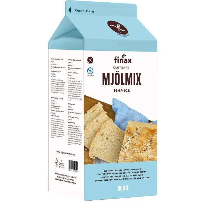 Basmjöl Mjölmix Glutenfri 900g Finax