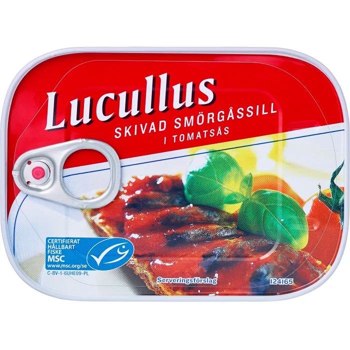 Smörgåssill i tomatsås 100g Lucullus