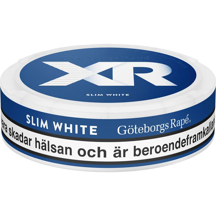 XR Slim White Portion 16,8g 1-p Göteborgs Rapé