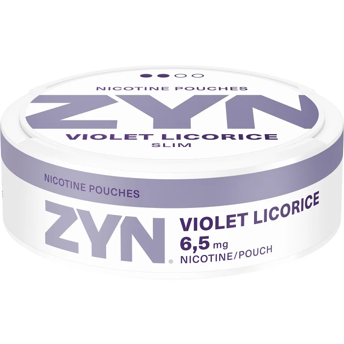 Nikotinpåse Violet Licorice 16,8g Zyn