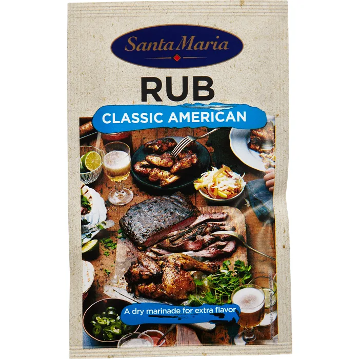 BBQ rub Classic 22g Santa Maria