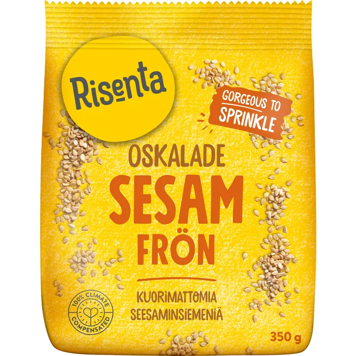 Sesamfrön Oskalade 350g Risenta