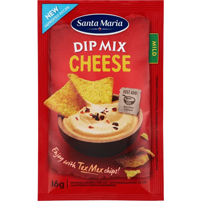 Dippmix Cheese 16g Santa Maria