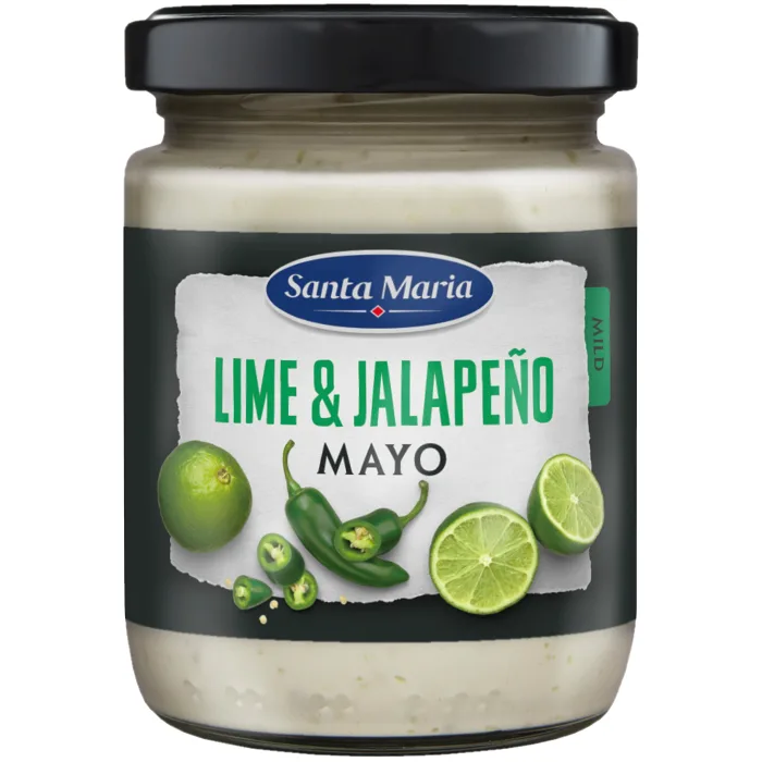 Mayo Jalapeño Lime 140g Santa Maria