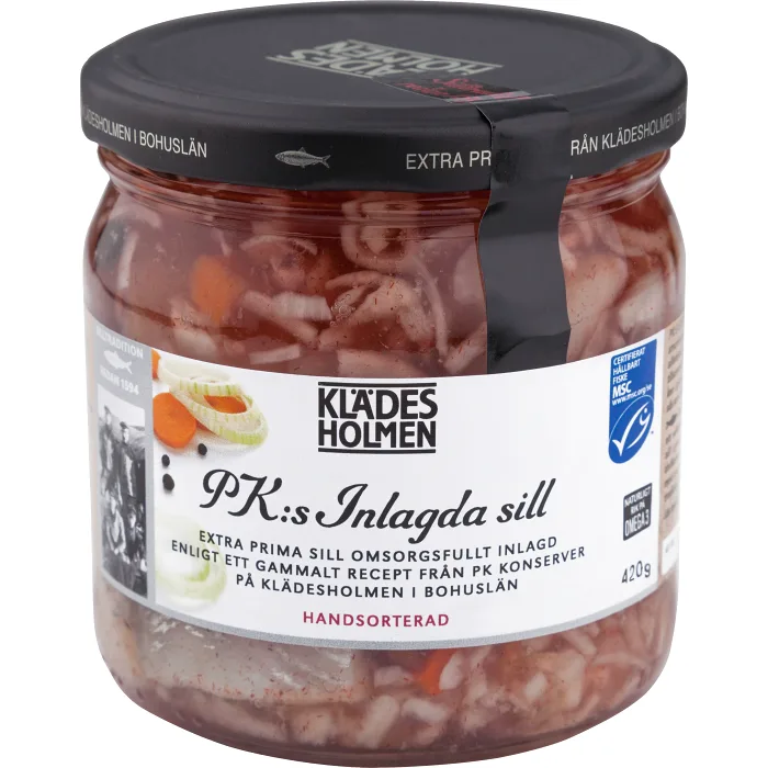 PK:s Inlagda sill 420g Klädesholmen