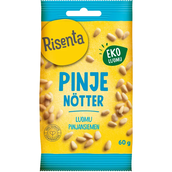 Pinjenötter Ekologisk 60g Risenta