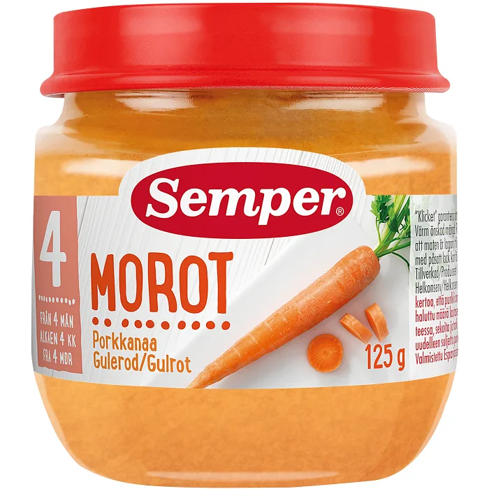Morot Från 4m 125g Semper