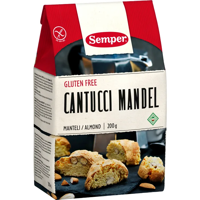 Cantucci Mandel glutenfri 200g Semper