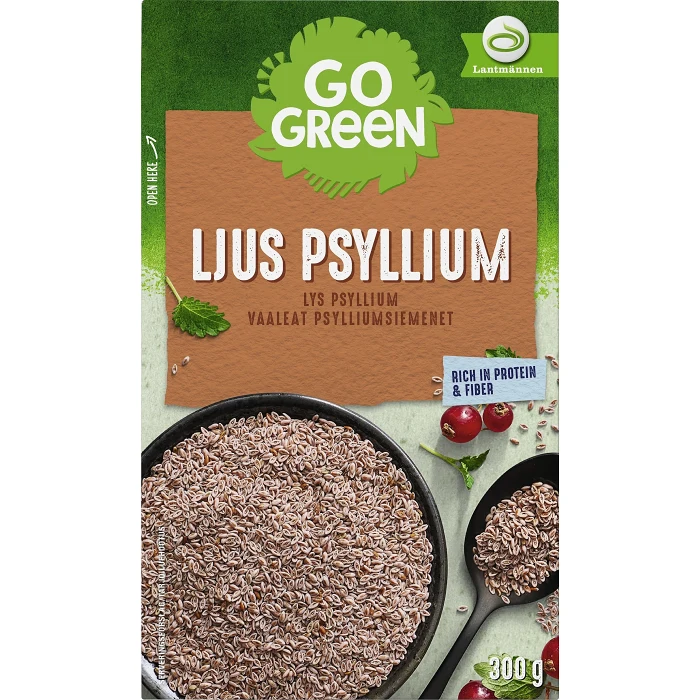 Ljust Psyllium 300g GoGreen