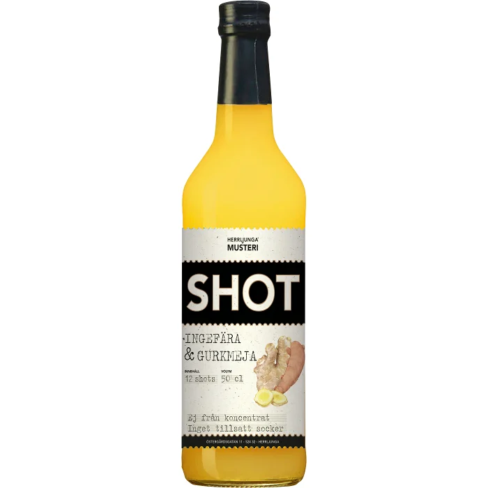 Ingefära & Gurkmeja Shot 50cl Herrljunga | Handla mat online från din ...