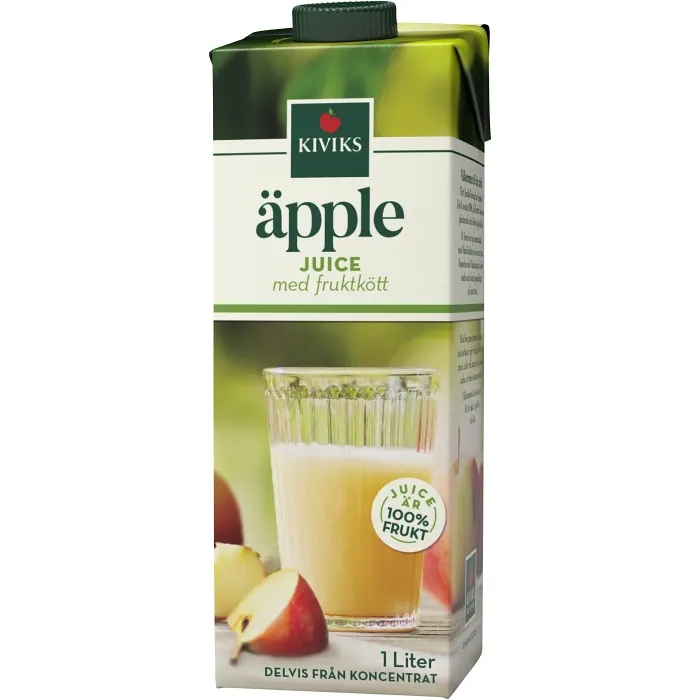 Äppeljuice med fruktkött 1l Kiviks Musteri