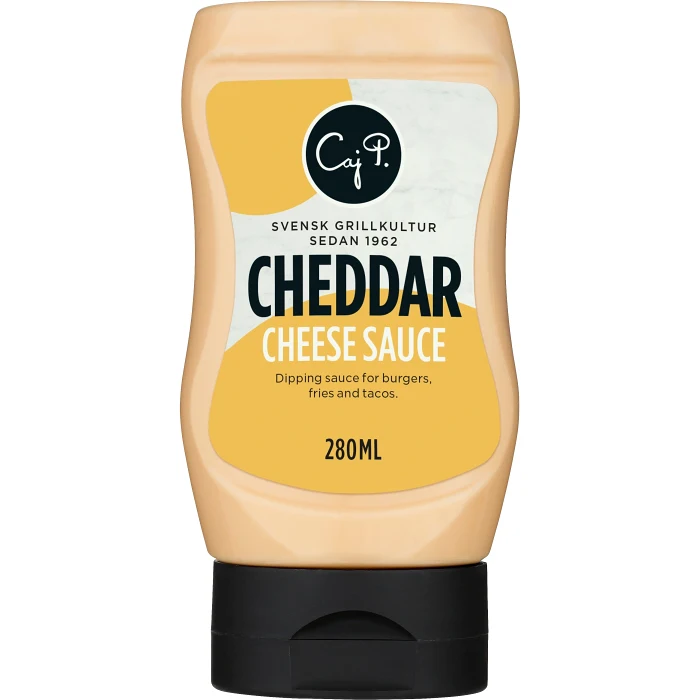 Färdigsås Cheddar cheese 280ml Caj P