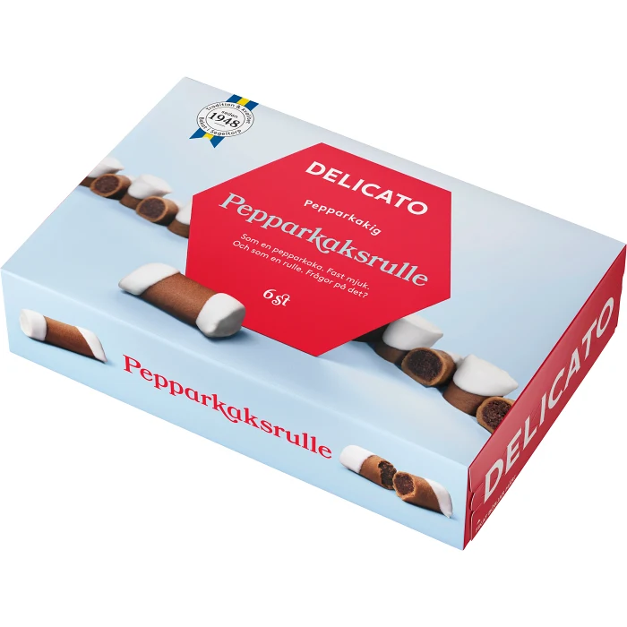 Pepparkaksrulle 6-p 240g Delicato