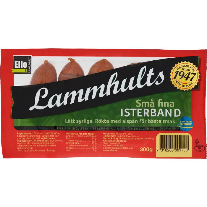 Lammhults isterband 300g Ello