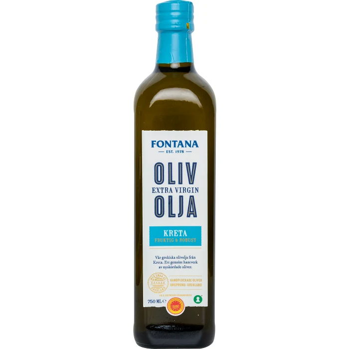 Extra virgin Olivolja Kreta 750ml Fontana