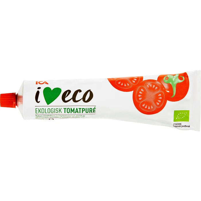 Tomatpuré Ekologisk 200g ICA I love eco