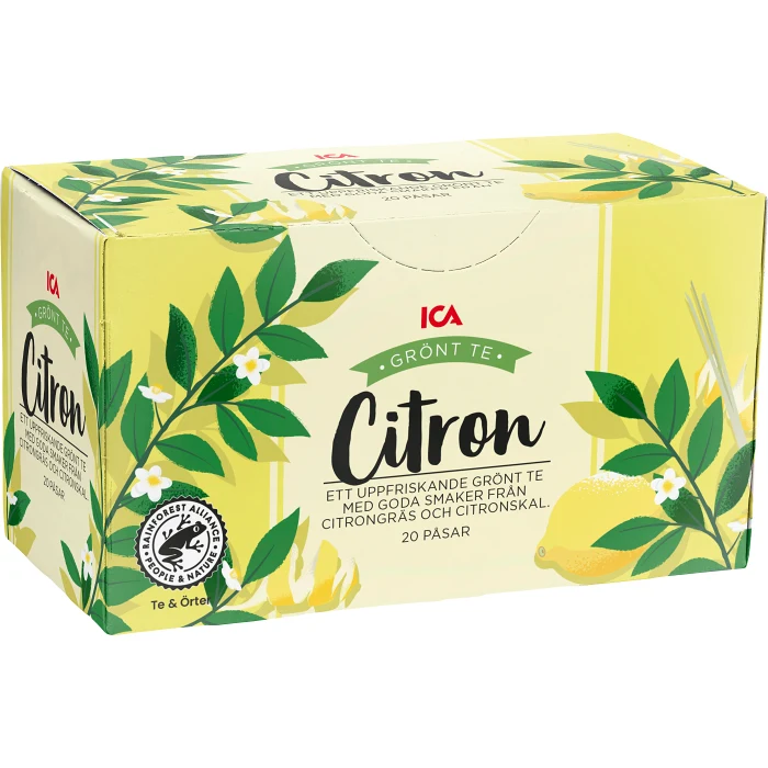 Grönt te Citron 20-p ICA