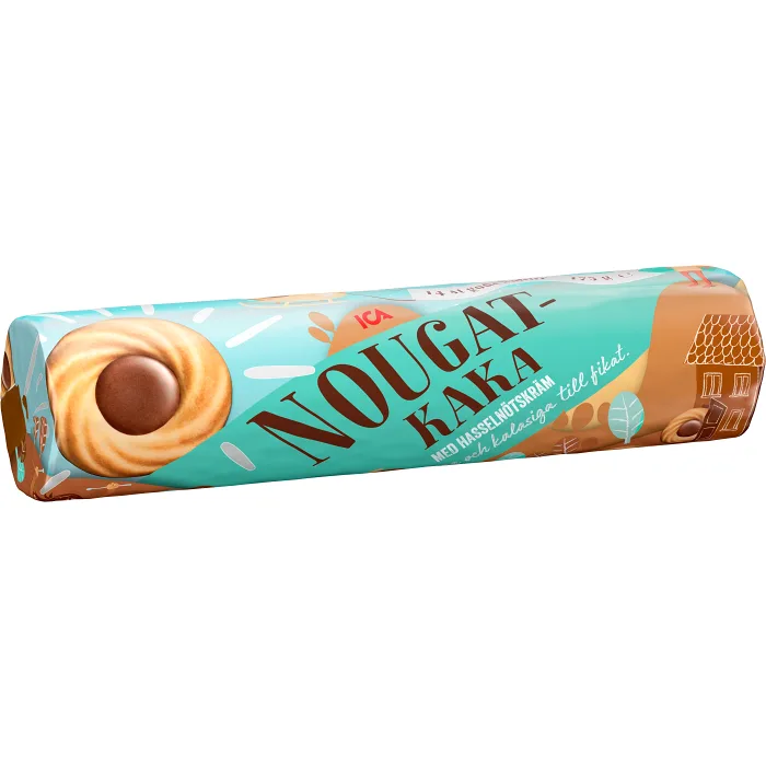 Nougatkaka med Hasselnötskräm 175g ICA