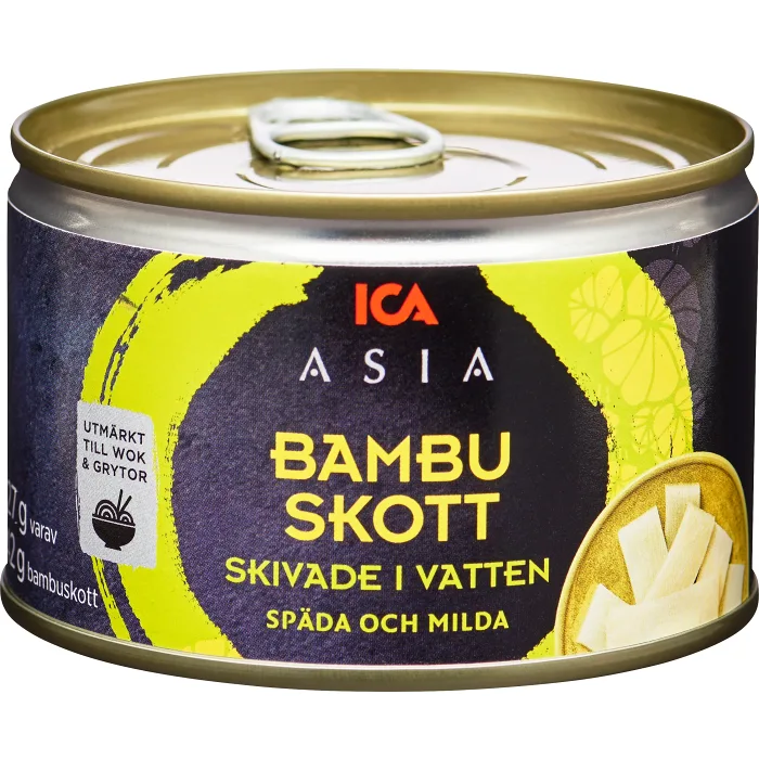 Skivade Bambuskott 227g ICA Asia