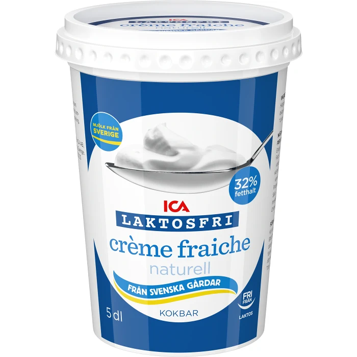 Crème fraiche Laktosfri 32% 5dl ICA