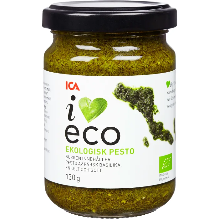 Pesto Ekologisk 130g ICA I love eco