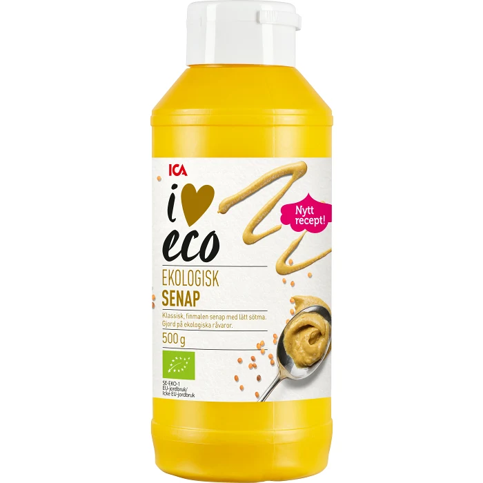 Senap Ekologisk 500g ICA I love eco