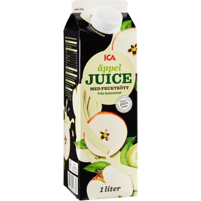 Juice Äpple med fruktkött 1l ICA