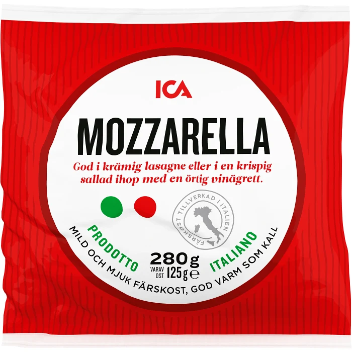 Mozzarella 125g ICA