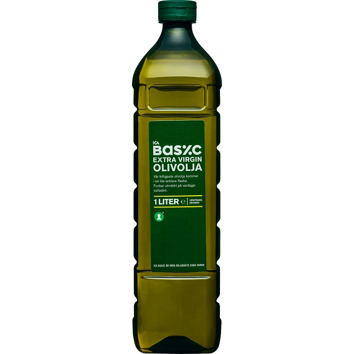 Olivolja extra virgin 1l ICA Basic