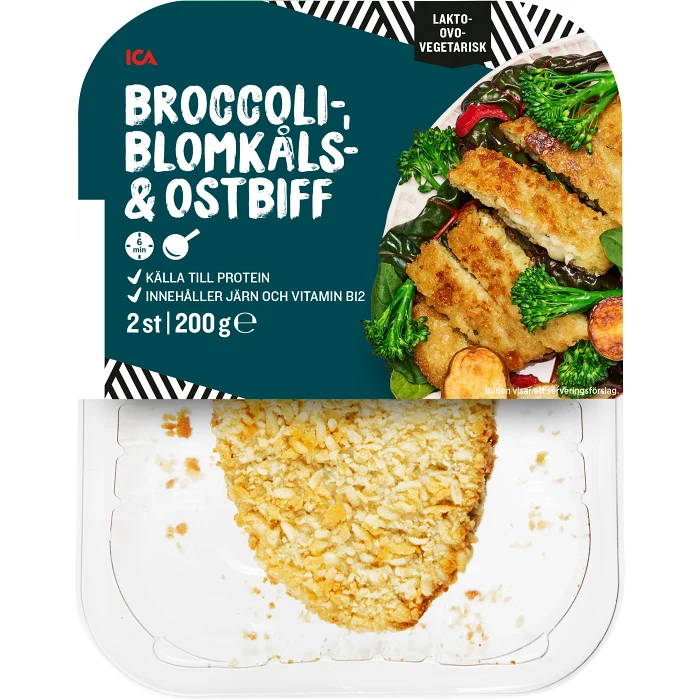 Broccoli & Blomkålsbiffar med ost 200g ICA