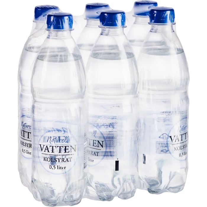 Vatten kolsyrat Naturell 6x50cl No Logo