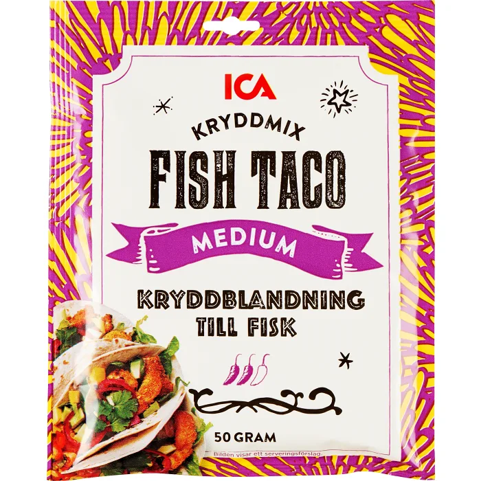 Kryddmix Fishtaco 50g ICA