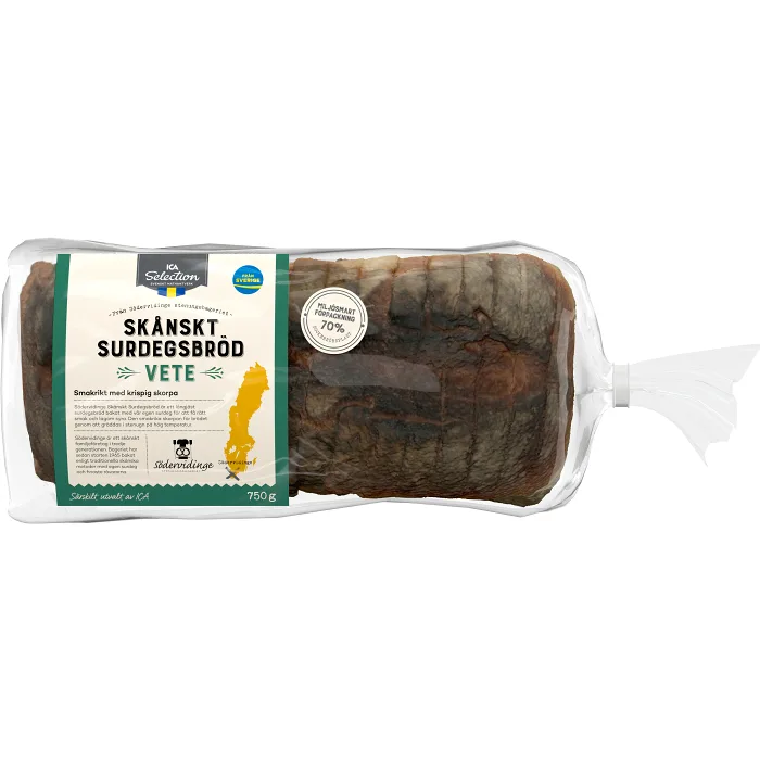 Skånskt surdegsbröd 750g ICA